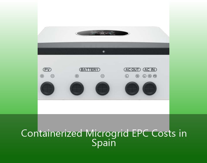 Containerized Microgrid EPC Costs in Spain